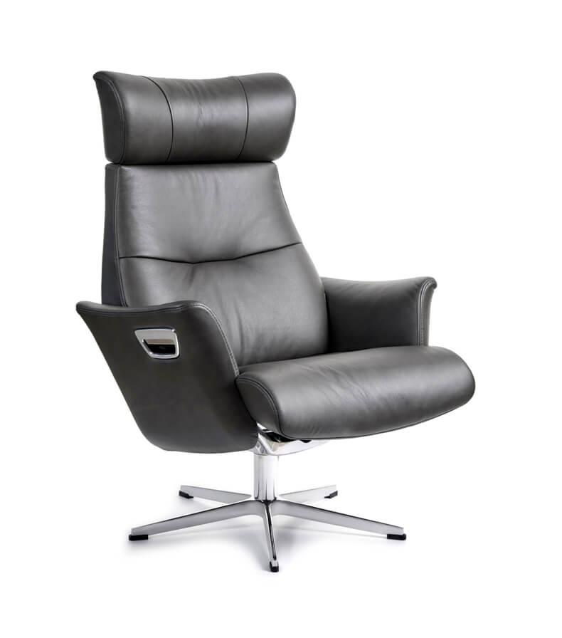 Beyoung Swivel Reclining Chair Leather